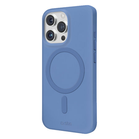 SBS - Étui Instinct Mag avec MagSafe pour iPhone 16 Pro Max, bleu