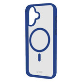SBS - Étui Mag Frame avec MagSafe pour iPhone 16, bleu