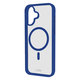 SBS - Étui Mag Frame avec MagSafe pour iPhone 16, bleu