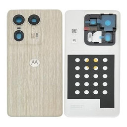 Motorola Edge 50 Ultra - Cache batterie (Nordic Wood) - 5S58C24472 Genuine Service Pack