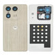 Motorola Edge 50 Ultra - Cache batterie (Nordic Wood) - 5S58C24472 Genuine Service Pack