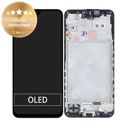 Samsung Galaxy A16 5G - Écran LCD + Ecran Tactile + Cadre (Blue Black) - GH82-36143A Genuine Service Pack