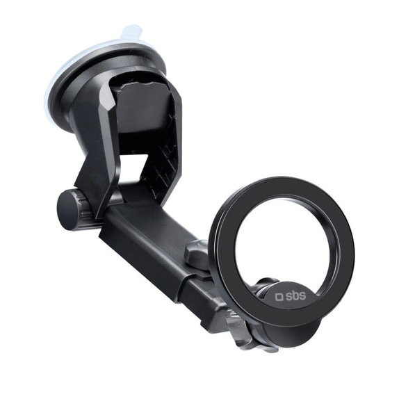 SBS - Support voiture Circle Mag avec bras télescopique, MagSafe, noir