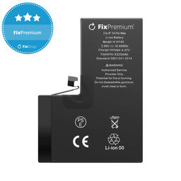 Apple iPhone 14 Pro Max - Batterie A2830 4323mAh FixPremium