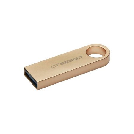 Kingston - FlashDisk DataTraveler SE9 G3 128 GB, USB 3.0, doré