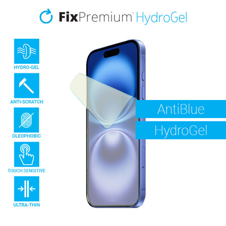 FixPremium - AntiBlue Screen Protector pour Apple iPhone 16 Plus