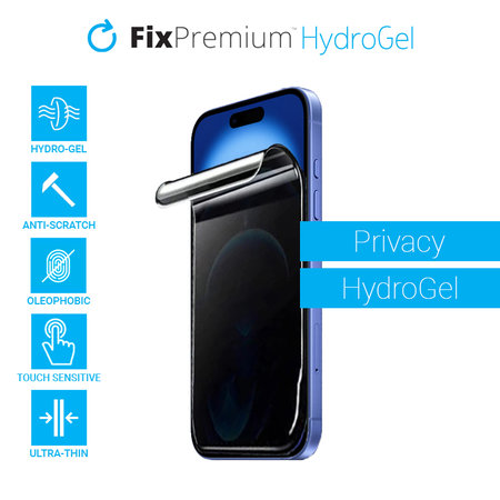 FixPremium - Privacy Screen Protector pour Apple iPhone 16 Plus