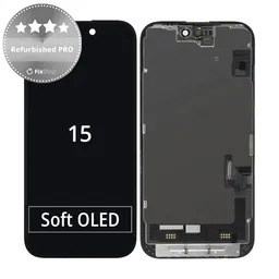 Apple iPhone 15 - Écran LCD + Écran Tactile + Cadre Refurbished PRO