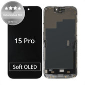 Écran pour iPhone 15 Pro, Tactile avec cadre, Refurbished PRO