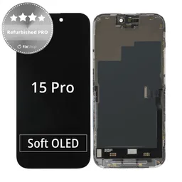 Apple iPhone 15 Pro - Écran LCD + Écran Tactile + Cadre Refurbished PRO