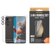 Bundle Hoops + Verre trempé UWF + Hard Case D3O pour Samsung Galaxy S24, PanzerGlass