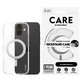 Coque Kickstand avec MagSafe pour iPhone 16, Argent, CARE