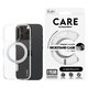 Coque Kickstand avec MagSafe pour iPhone 16 Pro, Argent, CARE