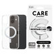 Coque Kickstand avec MagSafe pour iPhone 16 Plus, Argent, CARE