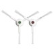 Ecovacs Deebot N-series, T-series, Ozmo-series, X-series - Brosse latérale (Blanc) - 2pcs