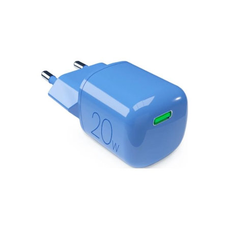 PURO - Adaptateur de charge MiniPro USB-C, GaN, 20W, blue lagon