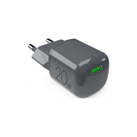 PURO - Adaptateur de charge MiniPro USB-C, GaN, 20W, black oyster