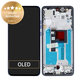 Motorola Edge 50 Neo - Écran LCD + Écran tactile + Cadre (Nautical Blue) - 5D68C28686 Genuine Service Pack