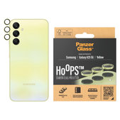 Protection d’objectif photo Hoops pour Samsung A25 5G, Jaune, PanzerGlass