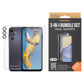 Bundle Hoops + Verre trempé UWF + Hard Case D3O pour Samsung Galaxy A15/A15 5G, PanzerGlass
