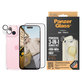Bundle PicturePerfect + Verre trempé UWF + Hard Case D3O pour iPhone 15, PanzerGlass