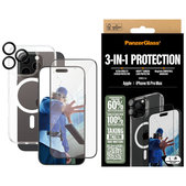 Bundle Hoops + Verre trempé UWF + Hard Case pour iPhone 16 Pro Max, PanzerGlass