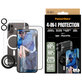 Bundle Hoops + Verre trempé UWF + Hard Case + Magnetic Ring Mount pour iPhone 16 Plus, PanzerGlass