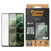 Verre trempé UWF pour Motorola Moto G35 5G, Noir, PanzerGlass