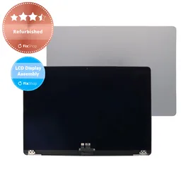 Apple MacBook Air 15" M2 A2941 (2023), M3 A3114 (2024) - Écran LCD + Vitre avant + Coque (Space Gray) Refurbished