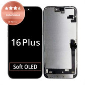 Écran pour iPhone 16 Plus, Tactile avec cadre, Refurbished