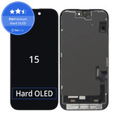 Écran Hard OLED pour iPhone 15, Tactile avec cadre, FixPremium