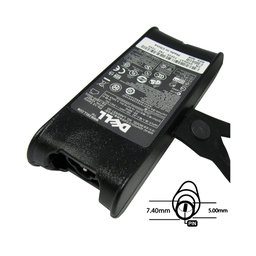 Adaptateur de charge pour Dell, 77011071, 65W, 19.5V, Genuine Service Pack