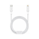 Baseus - Câble Lightning/USB-C, 1.5m, blanc