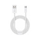 Baseus - Câble USB-C/USB, 1.5m, blanc