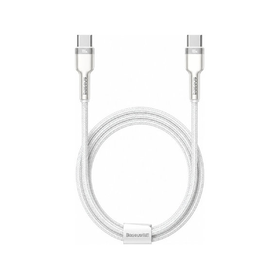 Baseus - Câble USB-C/USB-C, 1.5m, blanc