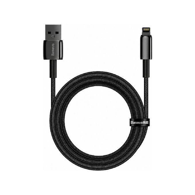 Baseus - Câble Lightning/USB, 1.5m, noir