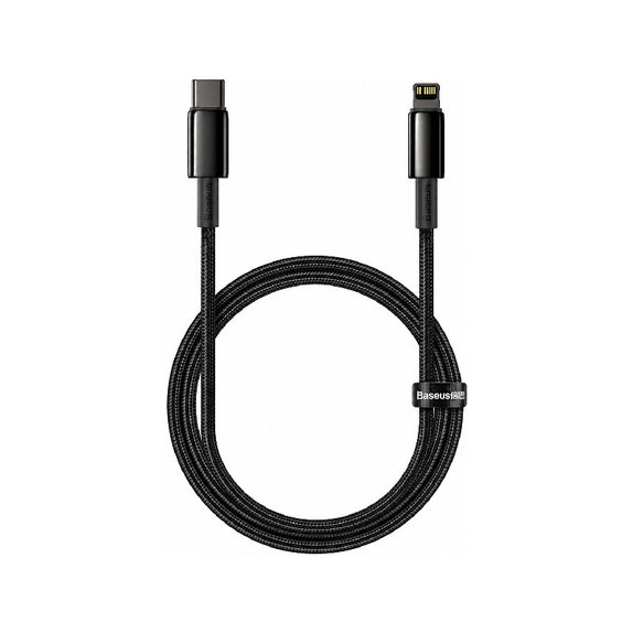 Baseus - Câble Lightning/USB-C, 1.5m, noir