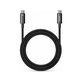 Baseus - Câble USB-C/USB-C, 1.5m, noir