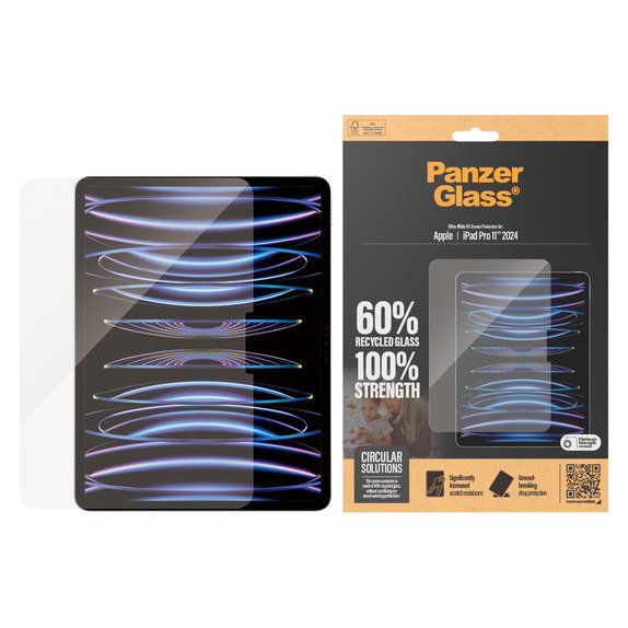 Verre trempé UWF pour iPad Pro 11'', Clair, PanzerGlass