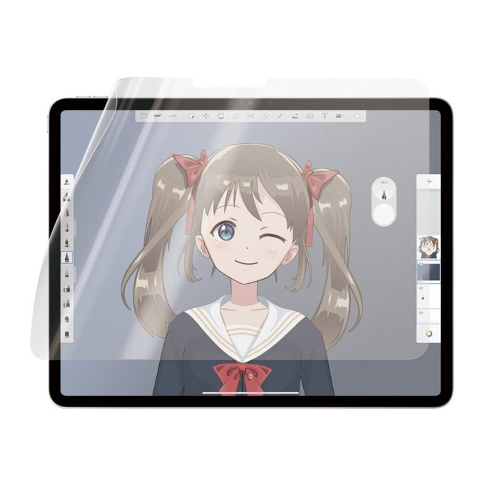 Film de protection GraphicPaper UWF pour iPad Pro 11'', Transparent, PanzerGlass