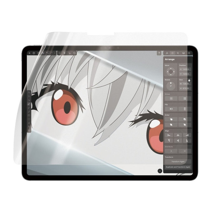 Film de protection GraphicPaper UWF pour iPad Air 13"/Pro 13", Transparent, PanzerGlass