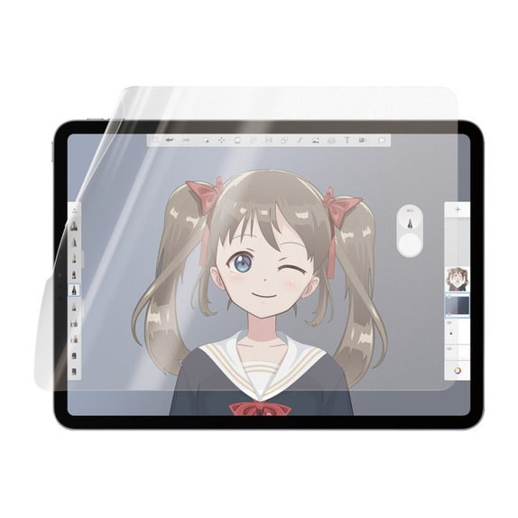 Film de protection GraphicPaper UWF pour iPad Pro 11"/Air 10,9'', Transparent, PanzerGlass
