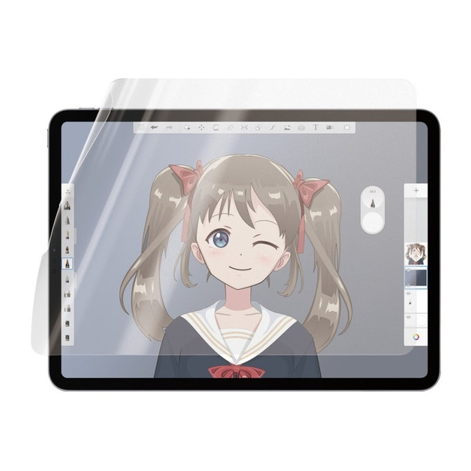 Film de protection GraphicPaper UWF pour iPad Pro 11"/Air 10,9'', Transparent, PanzerGlass