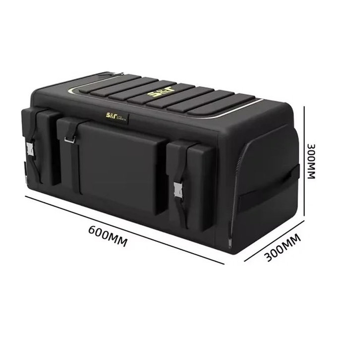 Sac/boîte de rangement pour coffre de voiture 70L - 60x30x30cm