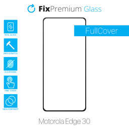 FixPremium FullCover Glass - Verre trempé pour Motorola Edge 30