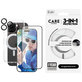 Bundle Hoops Ceramic + Verre trempé UWF Ceramic + Coque Kickstand pour iPhone 16 Pro, CARE