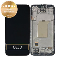 Samsung Galaxy M35 M356B - Écran LCD + Écran tactile + Cadre (Black) - GH82-35001A Genuine Service Pack