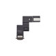 Apple iPad Air 13 (2024) - Connecteur de charge + Câble flexible (Space Gray)
