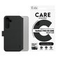 Étui Wallet Tango Two-In-One avec QI pour Samsung Galaxy S25+, Noir, PanzerGlass
