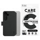 Étui Wallet Tango Two-In-One avec QI pour Samsung Galaxy S25, Noir, PanzerGlass